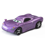 Disney Pixar Cars Toys Racing Lightning McQueen Jackson Storm Mater Sheriff 1:55 Diecast Model Car Toy Children Birthday Gift