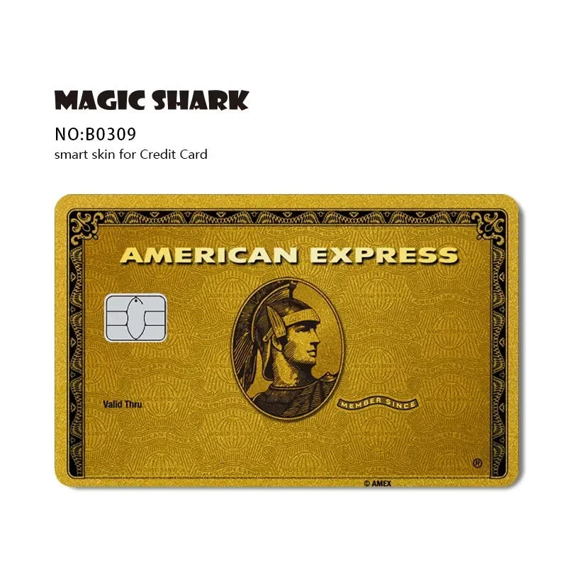 Fashion Matte Gold Silver Black Matte PVC Film Skin Sticker Tape for Bank Credit Debit Card Front Side