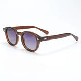 Polarized Sunglasses for Men and Women, UV400 Johnny Depp Lemtosh Style, Retro Acetate Frame, Eyeglasses Eyewear for Men
