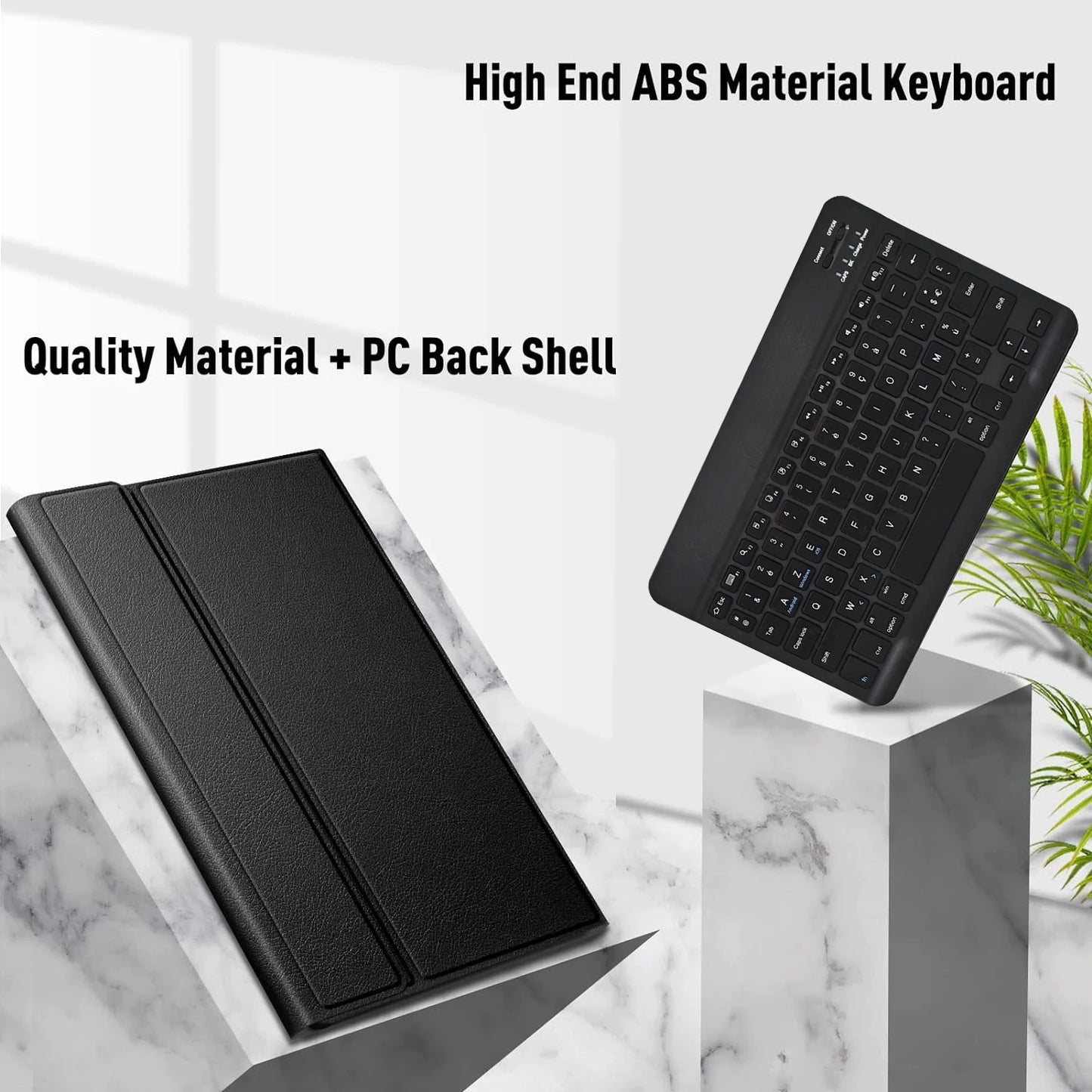 For iPad 5th Gen 2017 6th Gen 2018 9.7inch Case, Bluetooth keyboard case for iPad Air 1st 2nd Pro 9.7inch