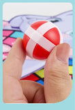 Educational Dart Board Baby Dart Indoor Sports Child Montessori Games for Children 3 to 7 Years