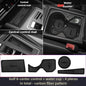 4 pcs Suede Waterproof Non-Slip Cup Coasters Center Console Car Decor for Volkswagen Golf 8 R-Line & Pro Accessories
