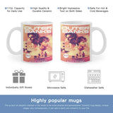Taza de café de anime O-Outer Banks, taza de té de 11 oz, regalo de cumpleaños divertido para mujeres y hombres, taza de cerámica personalizada.