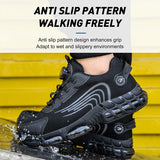 Lightweight Safety Shoes Men Women Work Shoes Steel Toe Cap Working Boots Sneakers Men Women Breathable Shoes Tactical Boots