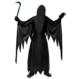 Halloween Adult and Child Clothing Scream Ghost Dress Up Props Prom Reaper Cosplay Death Costume