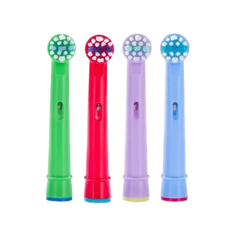 Oral B Electric Toothbrush Children Rotary Clean Soft Bristle 2 Min Timer Waterproof Teeth Brush with Replacement Brush Refill