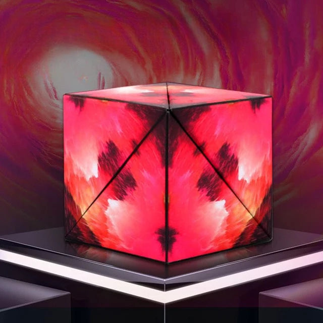 Cubo mágico magnético geométrico intercambiable para niños, antiestrés, rompecabezas 3D giratorio, juguete antiestrés, nuevo 