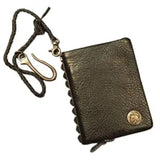 Luxury Handmade 100% Genuine Leather Men Wallet Purse Short Money Clip with Coin Pocket Male Money Bag Multi-Card Wallet Vintage