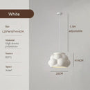 Japanese Wabi Sabi Pendant Light Nordic Dining Room Ceiling Chandelier Home Decor Bar Table Kitchen Island Creative Hanging Lamp