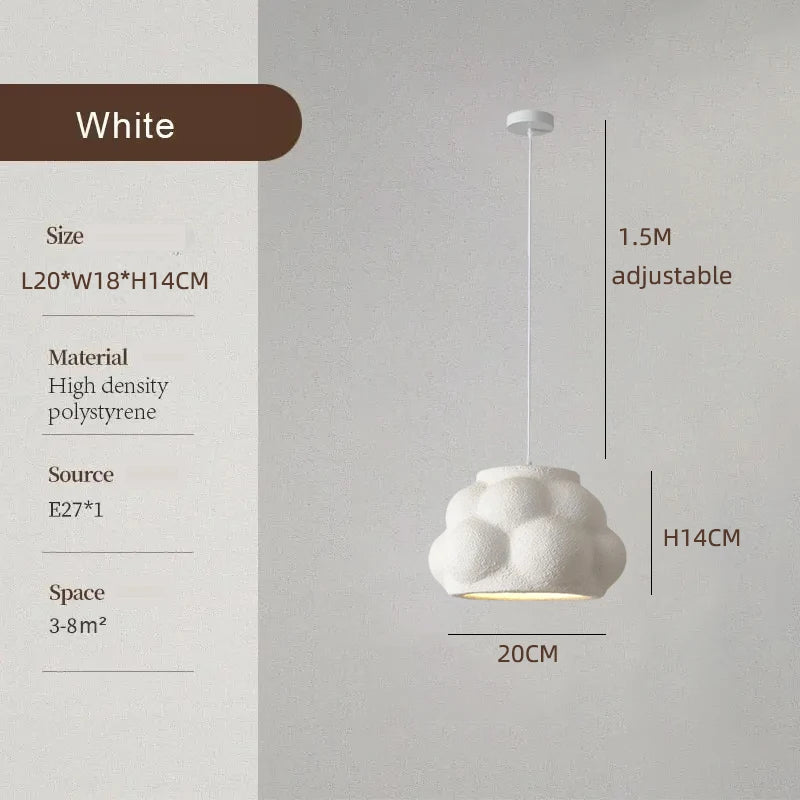 Japanese Wabi Sabi Pendant Light Nordic Dining Room Ceiling Chandelier Home Decor Bar Table Kitchen Island Creative Hanging Lamp