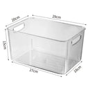 Transparent Refrigerator Storage Box Vegetable Fruit Organizer Fridge Clear Container for Kitchen Food Drinks Storage