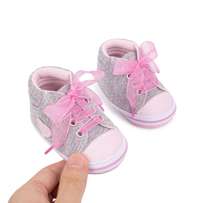 Zapatillas altas con estrellas para bebés recién nacidos, niños y niñas, mocasines con suela antideslizante suave, zapatos de cuna para primeros pasos