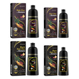 Shampoo EELHOE 3 em 1 para Tingir Cabelos de Preto: Crescimento, Limpeza, Escurecimento e Nutrição Profunda – Fórmula Natural, Orgânica e à Base de Ervas