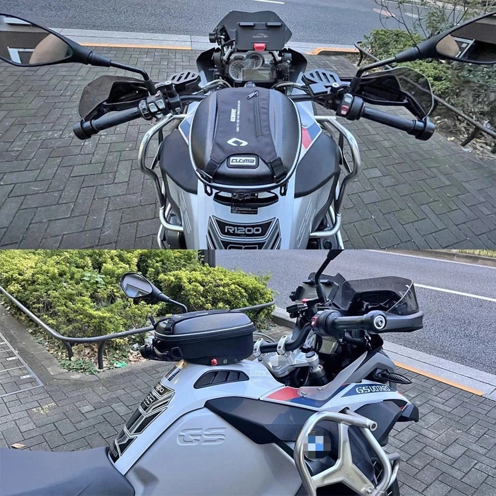 Motorcycle Tank Bag For BMW R1250GS R1200GS S1000XR F850GS R 1200 RT/R 1250 GS ADV F750 F900 XR Luggage Quick Lock Racing Backpa