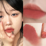 Korean Female Cosmetics Cute Makeup Matte Lipstick Care Lip Plumping Gloss Mud Tint for Lips Lipgloss Base Long Lasting Lip Dye