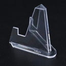 1-30Pcs Clear Acrylic Coin Display Stand Holders Small Easel Rack Trading Card Holder Support For Kpop Idol Card Organizer
