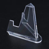 1-30Pcs Clear Acrylic Coin Display Stand Holders Small Easel Rack Trading Card Holder Support For Kpop Idol Card Organizer
