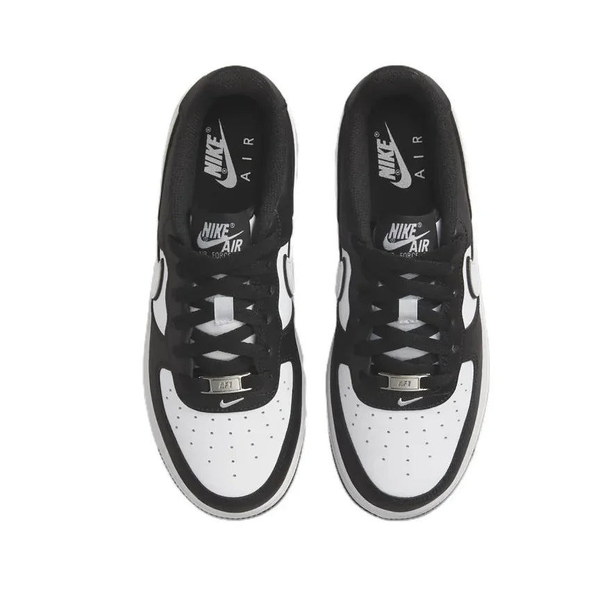 Nike Com Ble, tênis infantis simples, antiderrapante, resistente ao desgaste, leve, com absorção de choque, cano baixo, preto e branco, adolescente