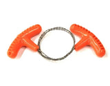 Manual Hand Steel Travel Tools Outdoor Camping Hiking Rope Chain Saw Practical Portable Emergency Survival Gear Steel Wire Kits