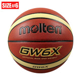 2025 Molten Basketball Official Size 7/6/5 PU Material Indoor Outdoor Men Ball Training Match Game Team Original Baloncesto