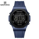 NAVIFORCE NF7117 Sports Watch for Men 5ATM Waterproof Multifunction Electronic Watch Men's LCD Digital Wristwatch