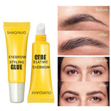 Eyebrow shaping gel Eyebrow shaping cream with brush Wild eyebrow strong shaping eyebrow gel