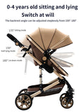 strollers 3 in 1 baby stroller car seat stroller travel system stroller newborn stroller High Landscape mother kids baby items