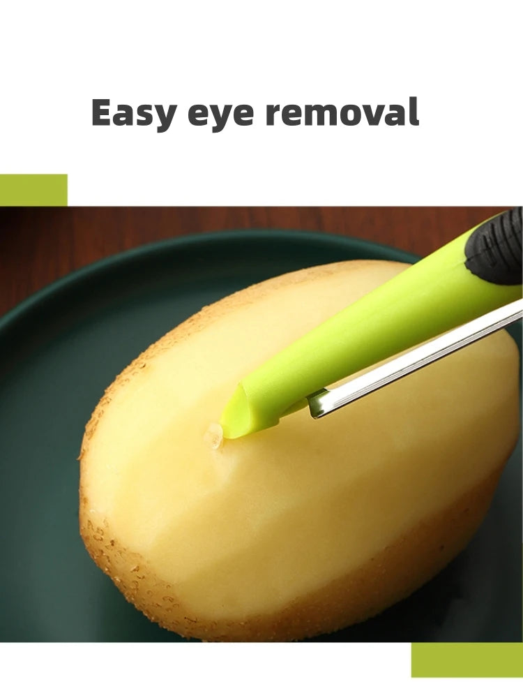 Peeling Knife Kitchen Household Stainless Steel Multifunctional Potato Peeling Tool Kitchen Vegetables and Fruits Tool