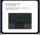 AJIUYU Backlight Magic Keyboard For XiaoMi Redmi Pad Pro 12.1 inch Folio Smart Case Portuguese Spanish Arabic Keyboard Cover