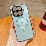 Luxury AG Frosted Non-Slip Magnetic Phone Case For Xiaomi 14 15 Ultra 15S 15T 14T 17 Pro Max For Magsafe Wireless Charge Cover
