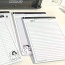 1PC B5 Sticky Note Paper Simple and Tear off Paper Learning Supplies Plan Note Book