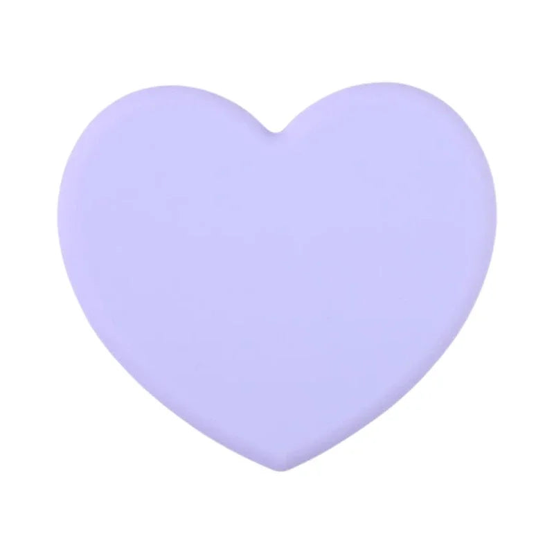 Heat Resistant Silicone Mat Thicker Drink Cup Non-slip Pot Coasters Heart-shaped Placemat Kitchen Accessories Holder Table