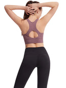 Women Zip Sports Bra Tank Plus Size Shockproof Gather Brassiere Female Yoga Running Fitness Bralette Women's Lingerie Underwear