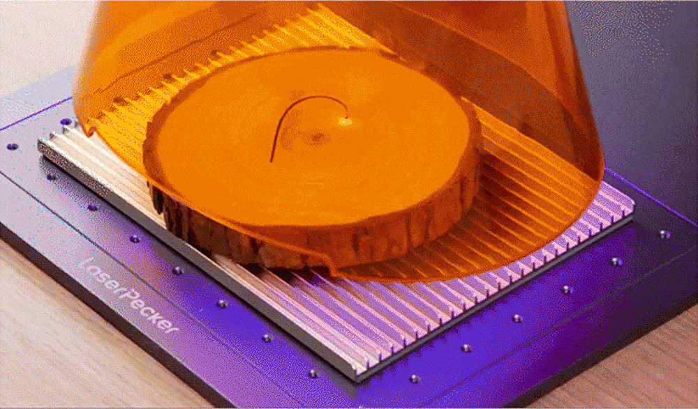 LASERPECKER 4 LP4 Laser Engraving Machine for All Materials Dual Light Laser Engraver Portable for Metal Wood Plastic Carving