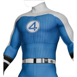 Adult Male Halloween Fantastic Four Reed Richards Cosplay Costumes Rival Invisible Man Superhero Zentai Bodysuit Party Jumpsuits