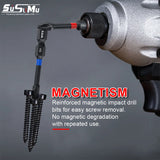 39pcs Screwdriver Bit Set Strong Torque Screwdriver Impact Driver Bit Set Non-slip Magnetic Batch Head Impact Screwdriver Bit
