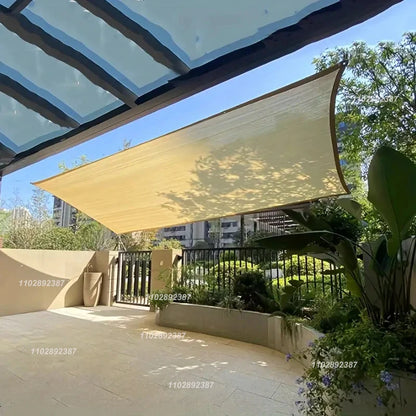 Garden sunshade net, UV protection, outdoor pergola, sunshade, swimming pool sunshade, plant canopy