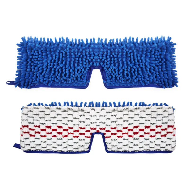 Microfiber Floor Mop Pads, Double-Sided Mop for OCedar/Vileda Steam Spray, Flat Spin Cloth Replacement, Wet and Dry