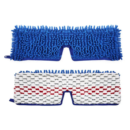 Microfiber Floor Mop Pads, Double-Sided Mop for OCedar/Vileda Steam Spray, Flat Spin Cloth Replacement, Wet and Dry