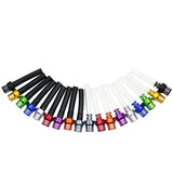 Motorcycle Gas Fuel Cap Single Way Valves Vent Breather Hoses Tubes For Motocross ATV Quad Dirt Pit Bike Fuel Tank Breather Pipe