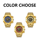 YaLaLuSi Men's Quartz Watch Dominant Design Multi Functional Practical Style Elegant Timepiece for Gentlemen