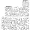 XXL Desk Mat Black And White Strata Liquid Mousepad Large Abstract Mouse Pad Gaming Deskmat With Lockedge Office Non-slip Carpet