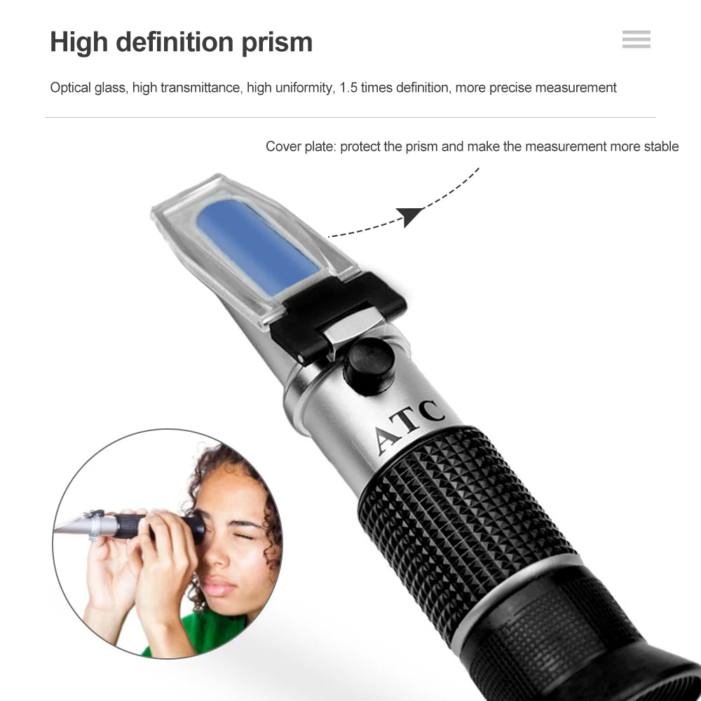 4-in-1 Handheld Car Refractometer Vehicle Urea Tester 30-35% With ATC For Car Manufacturers Large Fleet Retail Box Optional