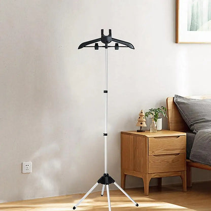 Display Stand Clothes Hanger Garment Foldable Tripod Steamer Rack Cloths Iron Hanging Stand Clothing Drying Rack Steamer Bracket