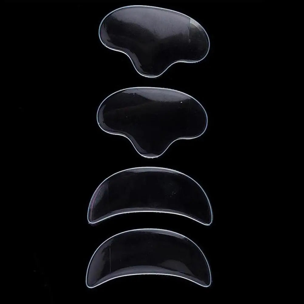 Reusable Anti-aging Silicone Invisible Chest Patch Self Adhesive Anti Wrinkle Facial Skin Lifting Patches Wrinkle Remover Strip