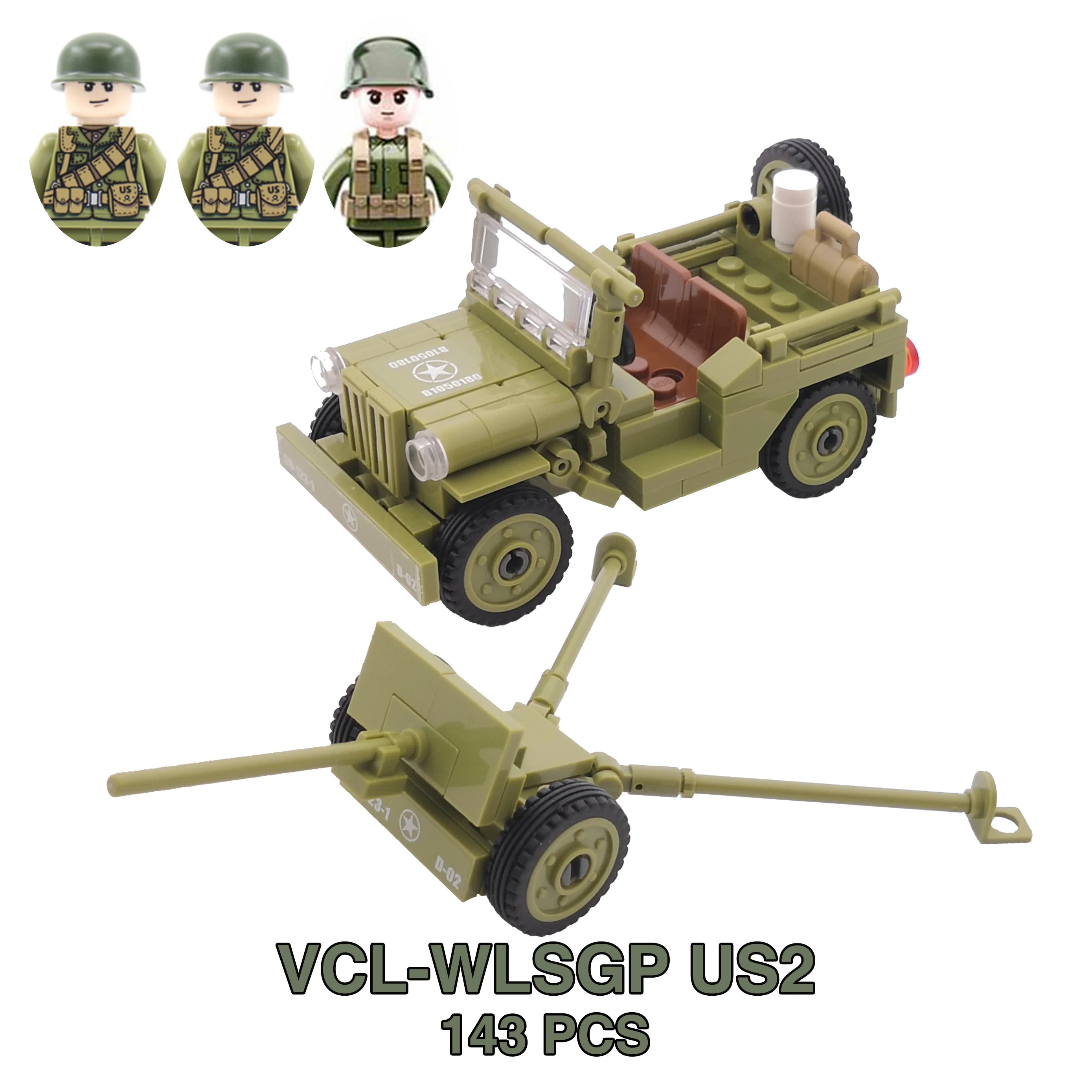Military WW2 Tanks Tiger Sherman T34 Panzer Vehicle Airplane Army Soldier Weapons Model Building Block Brick Children Kids Toys