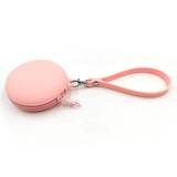 Small Purse Silica gel Handbags For Women Round Shape Mini Luxury Designer Female Messenger Coin Purse