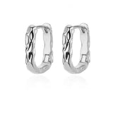 Heart Stainless Steel Earrings for Women Zircon Gold Color Hoop Earring Aesthetic Waterproof Ear Piercing Jewelry Accessories