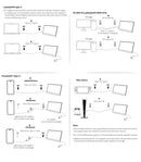 HGFRTEE 18.5inch Portable Monitor 100Hz RGB100% With VESA Hole & Back bracket Laptop Extended Display ADS-IPS HDR Screen