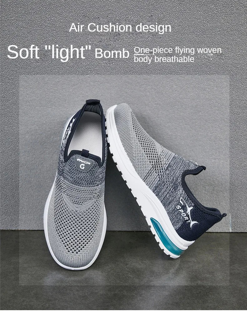 Men's summer shoes 2025 new lazy shoes breathable mesh casual sports shoes man comfortable cheap shoes clearance free shipping